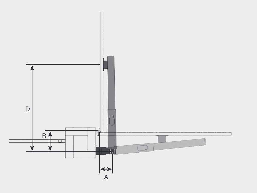 Tashqi ochilishi bilan darvoza barglariga qavslar yordamida o'rnatiladi